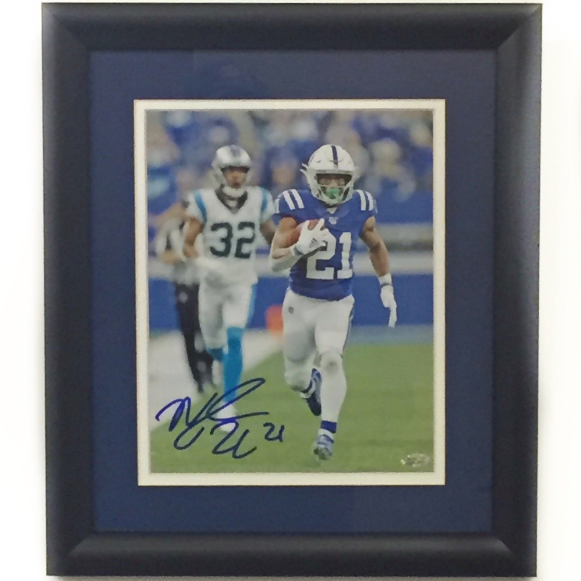 Nyheim Hines Autographed Indianapolis Colts X Run Collector