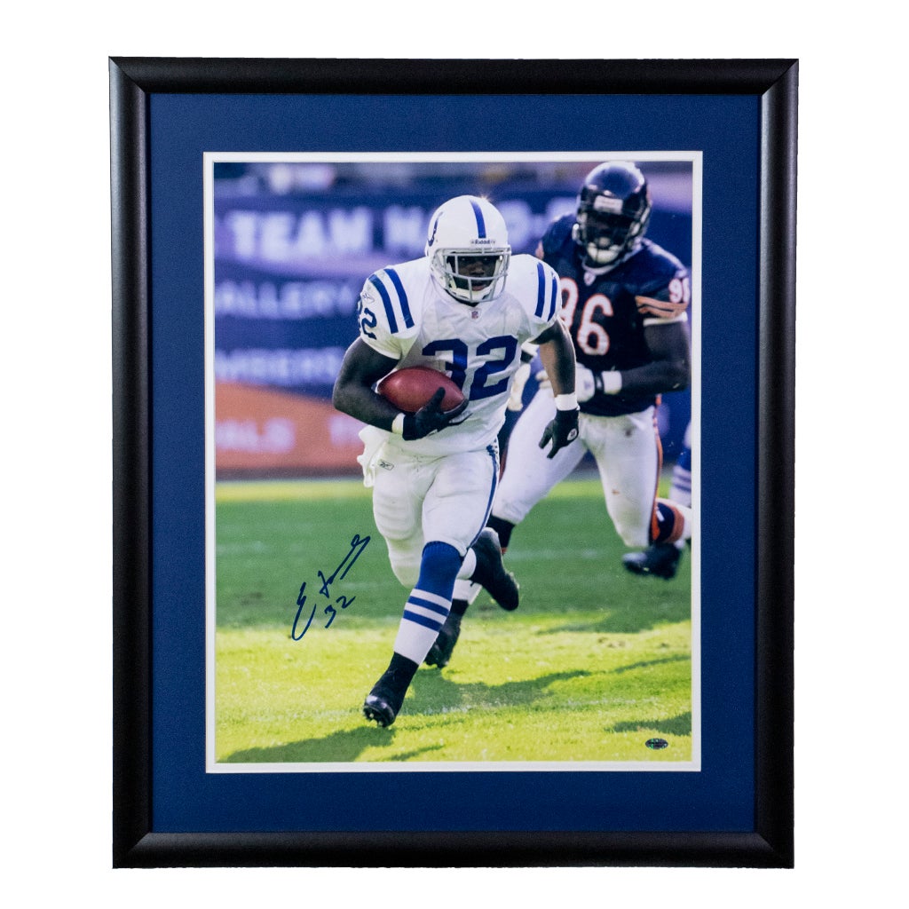 Edgerrin James autographed Indianapolis Colts 8x10 photo JSA