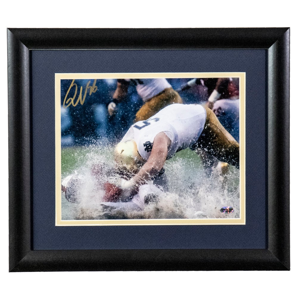 Quenton Nelson Notre Dame Fighting Irish Autograph Signed Custom